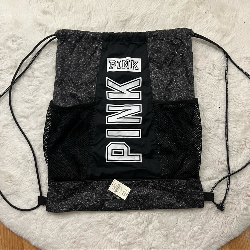 PINK drawstring backpack